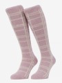 LE MIEUX HERITAGE CHECK FLUFFIES SOCKS